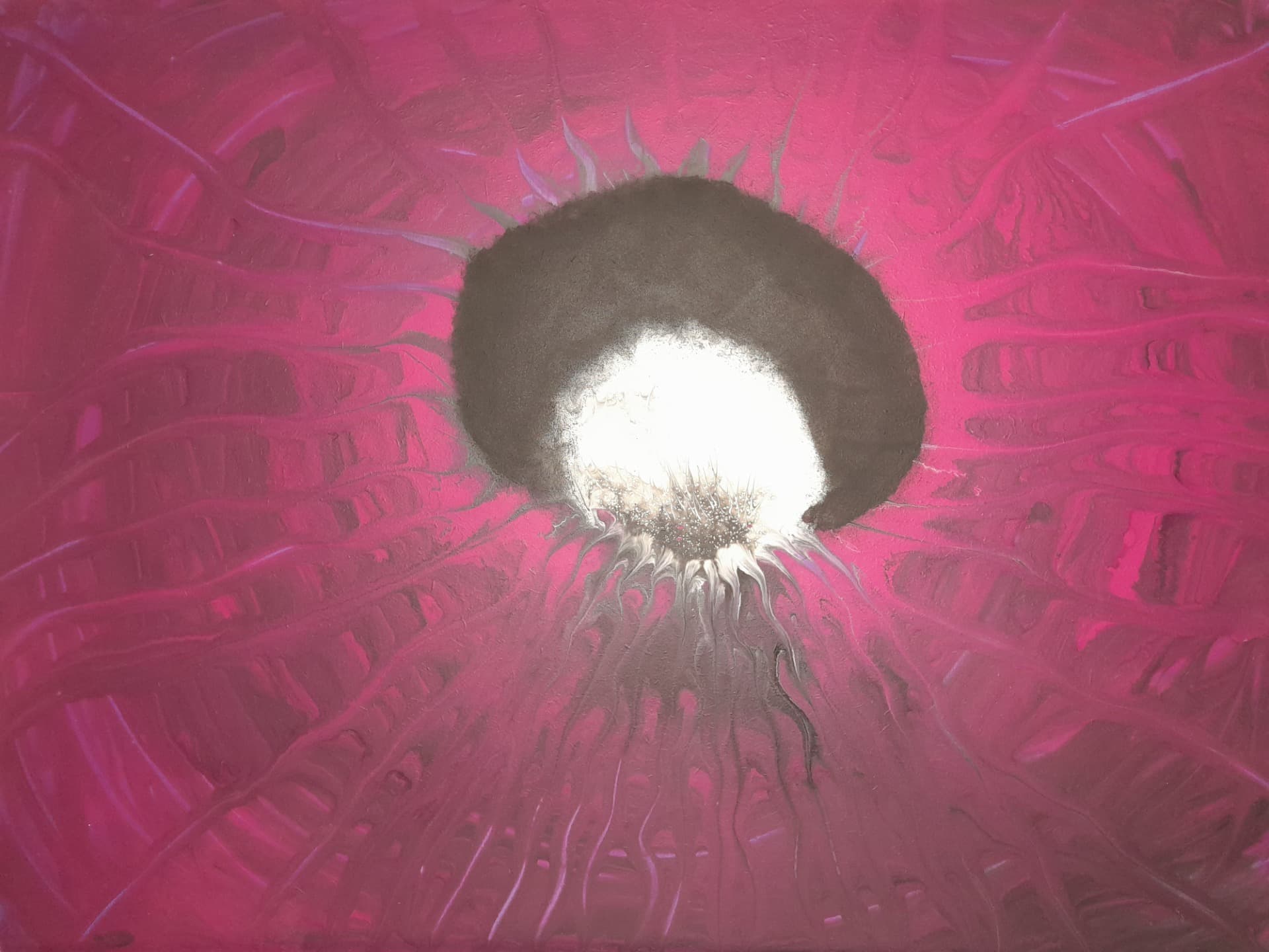 Nostalgie – Plátno + akryl + rám, 70 × 50 cm